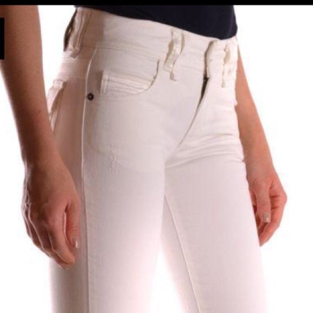 💯Original John Galliano white jeans